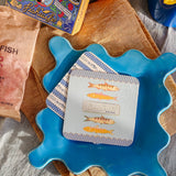Sardines Coaster Set-Double Sided