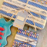 Sardina Gift Wrap Sheet - Double Sided