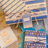 Sardines Coaster Set-Double Sided