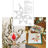 "lights" printable paper lantern ornament