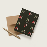 Socks A2 Greeting Card