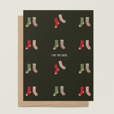 Socks A2 Greeting Card