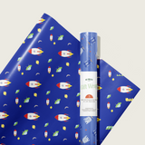 Space Cowgirl Gift Wrap Sheet-Double Sided