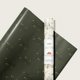 Spooky Blooms Gift Wrap Sheet-Double Sided
