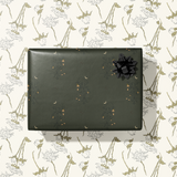 Spooky Blooms Gift Wrap Sheet-Double Sided