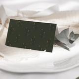 Spooky Blooms Folded Place Card Set