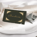 Spooky Blooms Folded Place Card Set