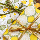 Squash Blossom Gift Wrap Sheet - Double Sided