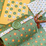Starbright Gift Wrap Sheet-Double Sided