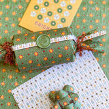 Starbright Gift Wrap Sheet-Double Sided