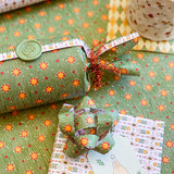 Starbright Gift Wrap Sheet-Double Sided