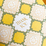 Sunflower Lace Thank You A2 Greeting Card