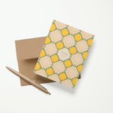 Sunflower Lace Thank You A2 Greeting Card