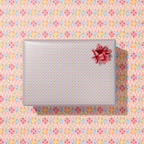 Sweet Check Gift Wrap Sheet - Double Sided