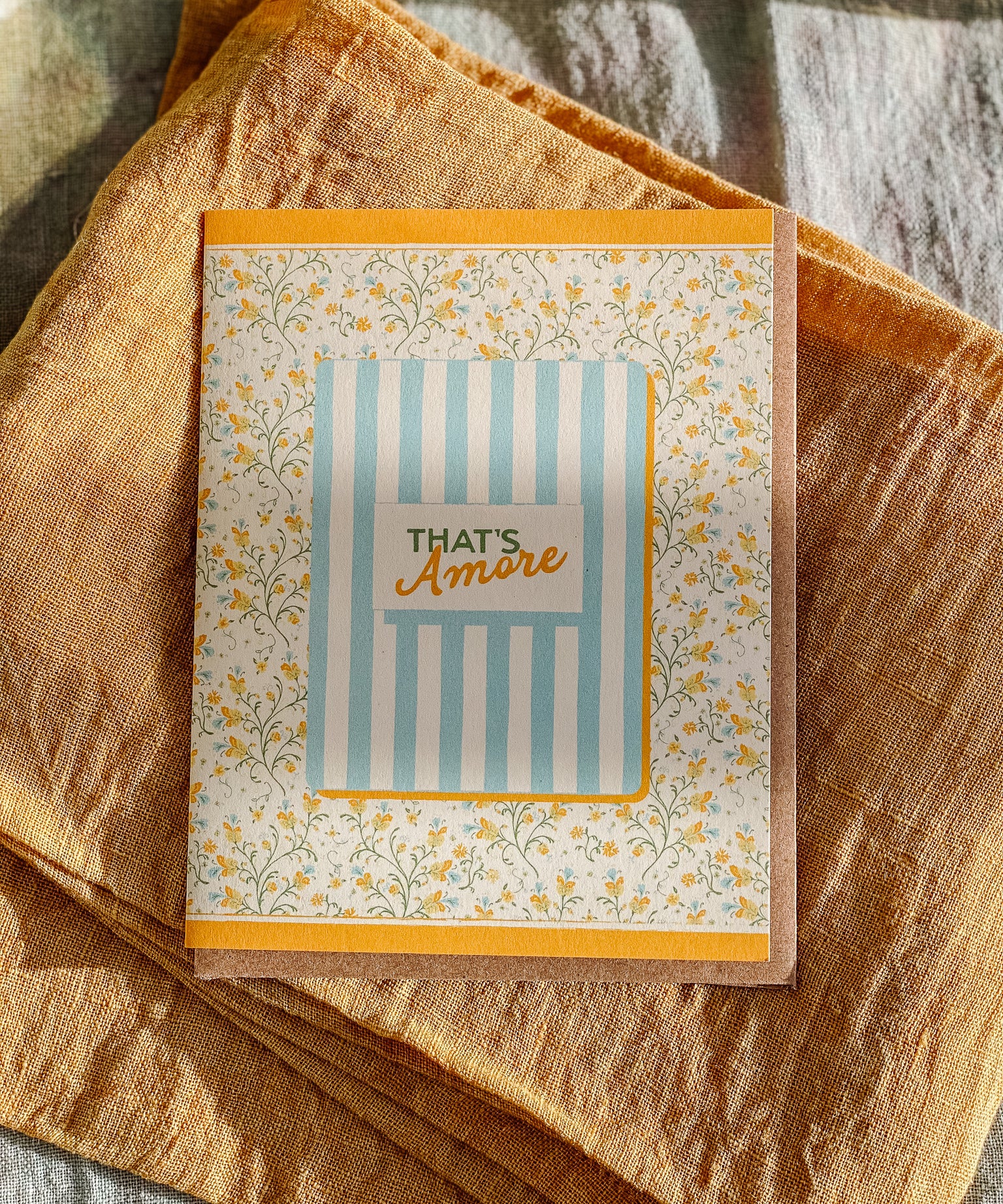 That's Amore A2 Greeting Card