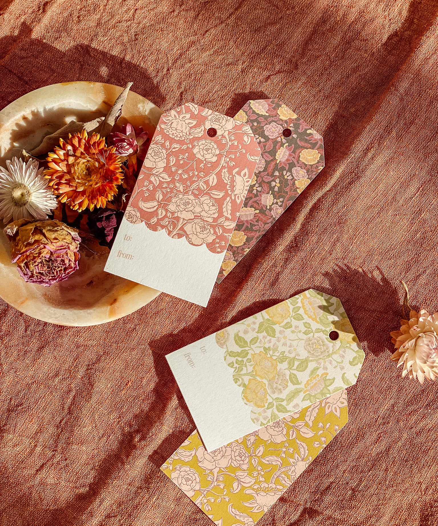 The English Rose Gift Tags
