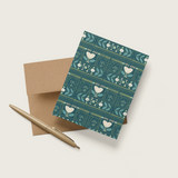 Tulip Garden Rows A2 Greeting Card