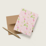 Tulips Birthday A2 Greeting Card