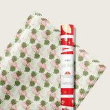 Vintage Vacation Gift Wrap Sheet-Double Sided