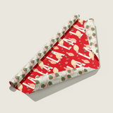 Vintage Vacation Gift Wrap Sheet-Double Sided