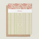 Vintage Valentine A2 Greeting Card