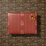 Yulefleurs Gift Wrap Sheet-Double Sided