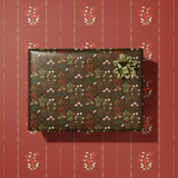 Yulefleurs Gift Wrap Sheet-Double Sided