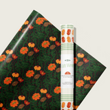 Zinnia Gift Wrap Sheet-Double Sided