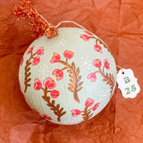 Ball Ornament Mint Cocoa Berry (1/2)
