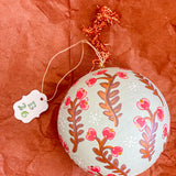 Ball Ornament Mint Cocoa Berry (1/2)