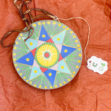 Circle Ornament Carnivaliday Quilt Star (1/1)