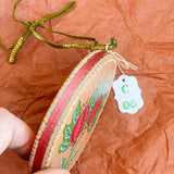 Circle Ornament Gold Pomegranates (1/1)