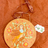 Circle Ornament Gold Partridge Pear (1/1)