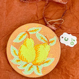 Circle Ornament Gold Partridge Pear (1/1)