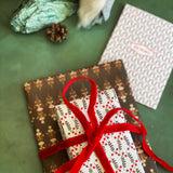 Cocoa Berry Gift Wrap Sheet-Double Sided