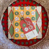 Harlequin Gift Wrap Sheet-Double Sided
