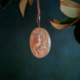 Circle Ornament Gold Partridge Pear (1/1)