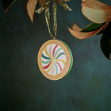 Circle Ornament Carnivaliday Candy (1/3)