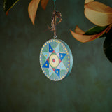 Circle Ornament Carnivaliday Quilt Star (1/1)