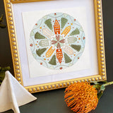 Original Painting - Old Town 6" x6"