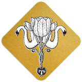 Swan Song Metallic Sticker