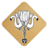 Swan Song Metallic Sticker